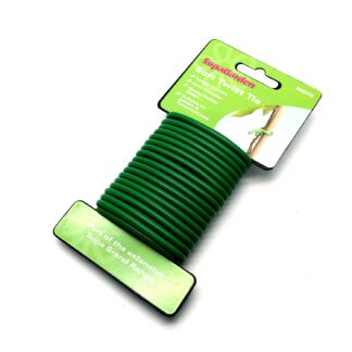 Soft Twist Rubber Coated 4-5Mm Garden Wire Plant Ties  5M (16 Feet) Long