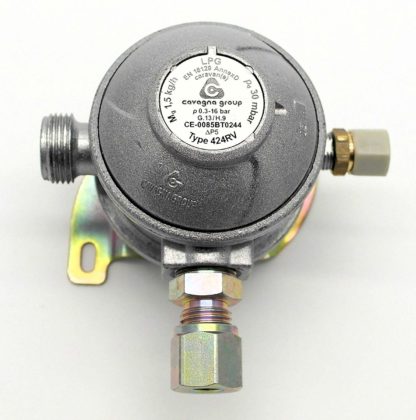 30Mbar 8Mm 90 Degree Caravan Regulator And Motorhome Regulators (1076)