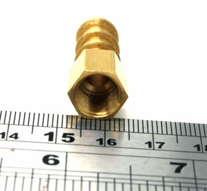 British Made 1/8" Bsp Female Fitting To Lpg Fulham Nozzle To 8Mm I/D Hose