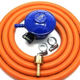 Cavagna 21Mm Butane Gas Regulator Replacement Hose Kit For Uk Cadac Lp Models