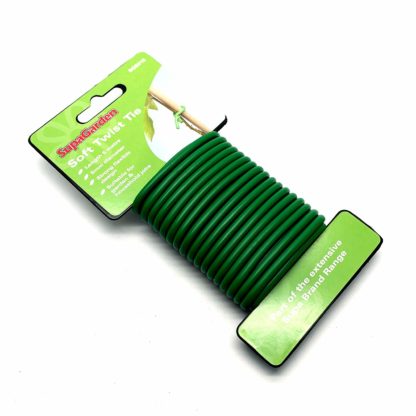 Soft Twist Rubber Coated 4-5Mm Garden Wire Plant Ties  5M (16 Feet) Long