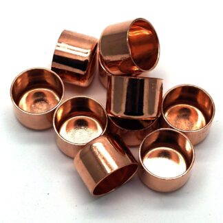 22Mm End Feed Copper Stop End 10 Pack  (74)