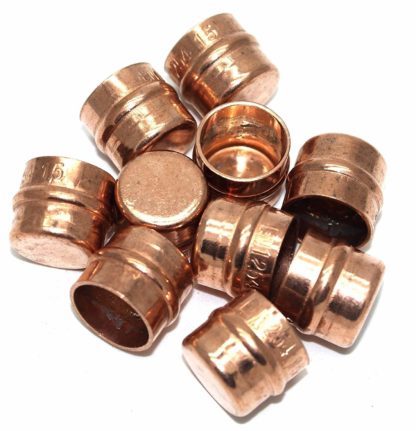 15Mm Solder Ring Copper Stop End 10 Pack  (78)