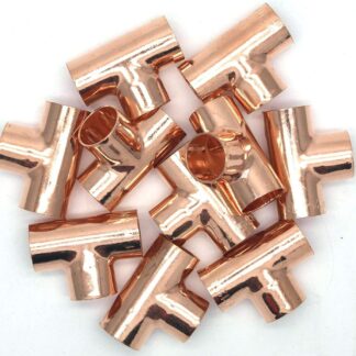 22Mm End Feed Copper 3 Way T 10 Pack D Box 103