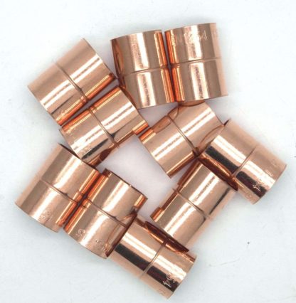 22Mm End Feed Copper Equal Straight Coupling 10 Pack D Box 104