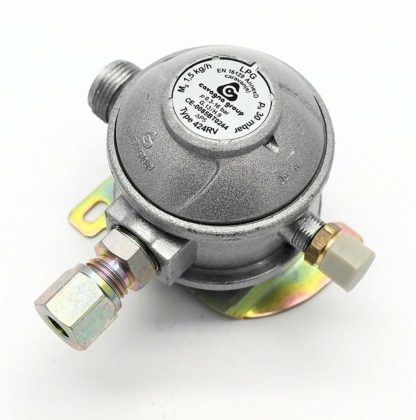 30Mbar 10Mm 90 Degree Caravan Regulator And Motorhome Regulators (1077)