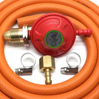 Igt 37Mbar Propane Gas Regulator Replacement Hose Kit For Uk Outback Models