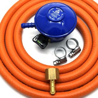 Cavagna 21Mm Butane Gas Regulator Replacement Hose Kit For Uk Outback Models