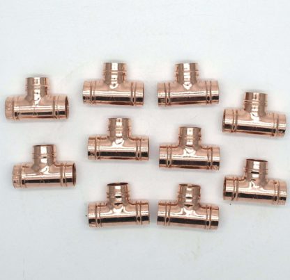 15Mm Solder Ring Copper 3 Way Equal T 10 pack (95)