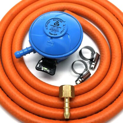 Cavagna 20Mm Butane Gas Regulator Replacement Hose Kit For Uk Cadac Lp Models