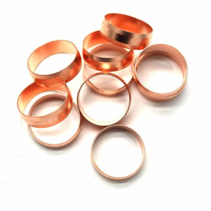 10 X 22Mm Copper Compression Olives