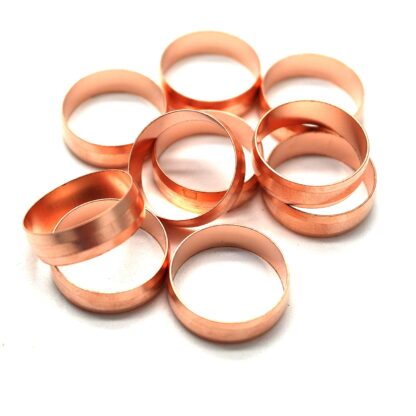 10 X 22Mm Copper Compression Olives