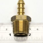 British Made 1/2" Bspt Male Fitting To Lpg Fulham Nozzle To 8Mm I/D Hose (30)