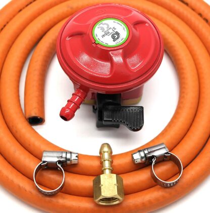 Igt Patio Gas 27Mm Gas Regulator Replacement Hose Kit For Uk Cadac Lp Models