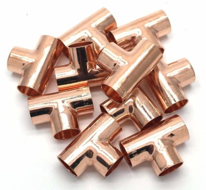 15Mm End Feed Copper 3 Way T (92)