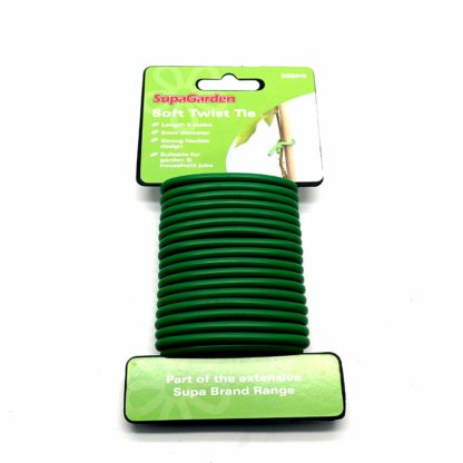 Soft Twist Rubber Coated 4-5Mm Garden Wire Plant Ties  5M (16 Feet) Long