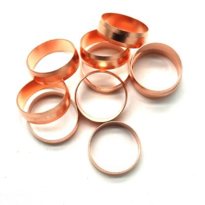 50 X 22Mm Copper Compression Olives