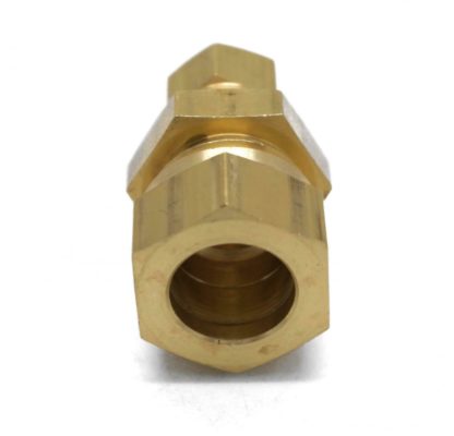 British Made 15mm TO 8mm Reducing Brass Compression Fitting - Image 2