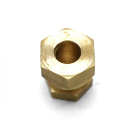 British Made 10mm Stop End Brass Compression Fitting - Image 3