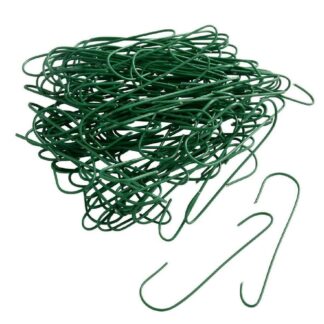 100 X 40mm Multi Purpose Green Christmas Bauble Or Ornament Hanger