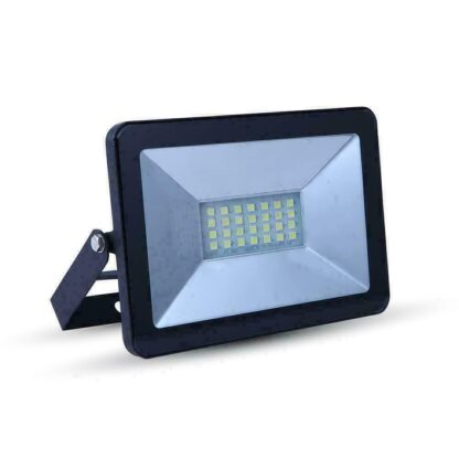 10W LED FLOODLIGHT SUPER SLIM I-SERIES COLD WHITE 6400K BLACK BODY IP65
