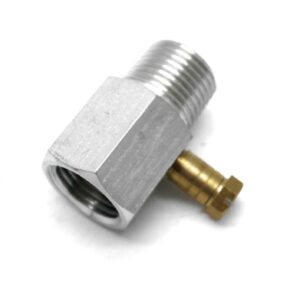 Gas Test Point Adaptor 1/2" Male BSPT X 1/2" Female BSP.