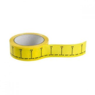 Yellow ON OFF Gas Tape 38mm X 33m