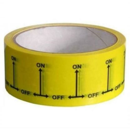 Yellow ON OFF Gas Tape 38mm X 33m - Image 2