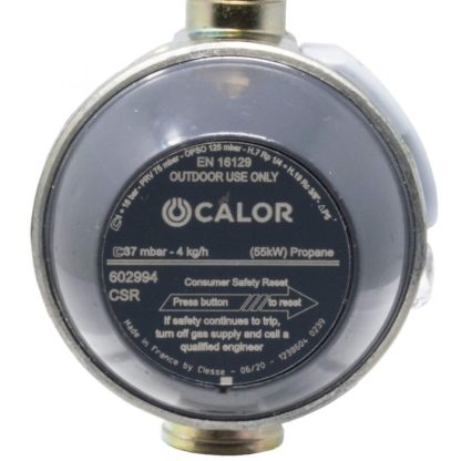 Calor 4kg/hr Low Pressure Propane Screw-On Gas Regulator with OPSO - Image 3