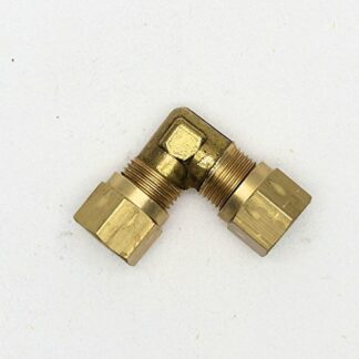 British Made 90 Degree 8Mm To 8Mm Bend Brass Compression Fitting (31)