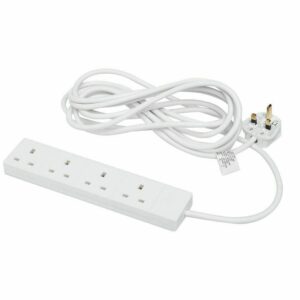 4 Gang Extension Lead, 2M