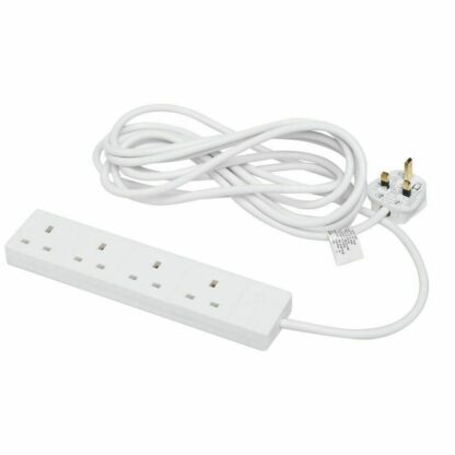 4 Gang Extension Lead, 2M