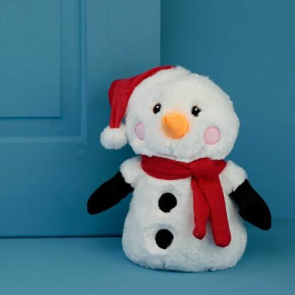 Plush Snowman Christmas Door Stop - Image 5
