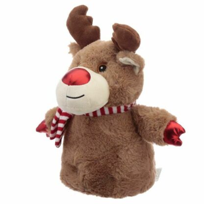 Plush Reindeer Christmas Door Stop - Image 3