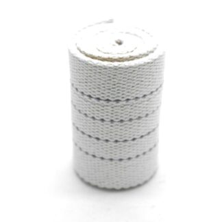 1 Meters Of Hattersley Aladdin 81mm 3 3/16" Flat Paraffin Wick