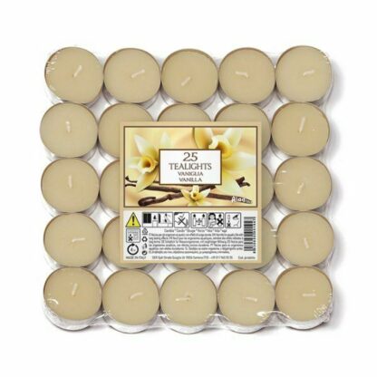 25 X Prices Vanilla 4hr Tealights Candles