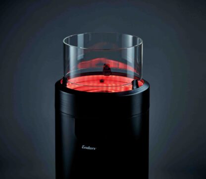 Nova LED Flame PATIO HEATER LARGE BLACK - Image 3