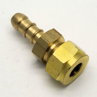 British Made 3/8" Compression Fitting To Lpg Fulham Nozzle To 8Mm I/D Hose (26)