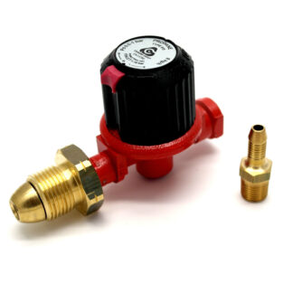 Calor Gas Brand 0.5-1Bar Adjustable High Pressure Regulator 8Kg/H 5 Yer Warranty