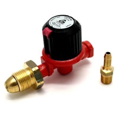 Calor Gas Brand 0.5-1Bar Adjustable High Pressure Regulator 8Kg/H 5 Yer Warranty