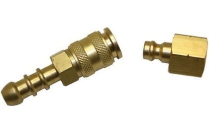1/4bsp Compatible Brass Quick Release Coupling & Tailpiece