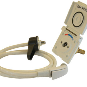 Bullfinch 6088/01 Caravan & Motor Home Shower Outlet Point Kit White