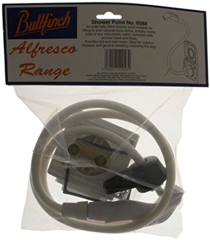Bullfinch 6088/01 Caravan & Motor Home Shower Outlet Point Kit White - Image 3