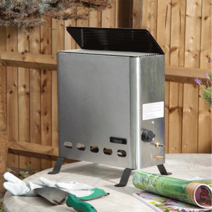 4.2kw Stainless Thermostatically controlled Propane Greenhouse Heater - Image 2