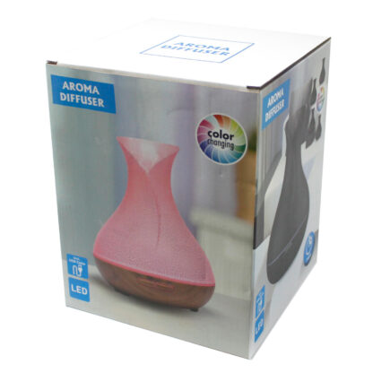 Aroma Diffuser Palma Shell Effect  USB LED Colour Changing & Timer - Image 4