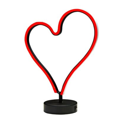 30cm Heart LED Neon Light - Image 2