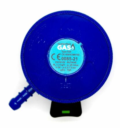 Huddersfield Gas 28mbar BUTANE GAS REGULATOR FOR 21mm CYLINDERS - Image 2