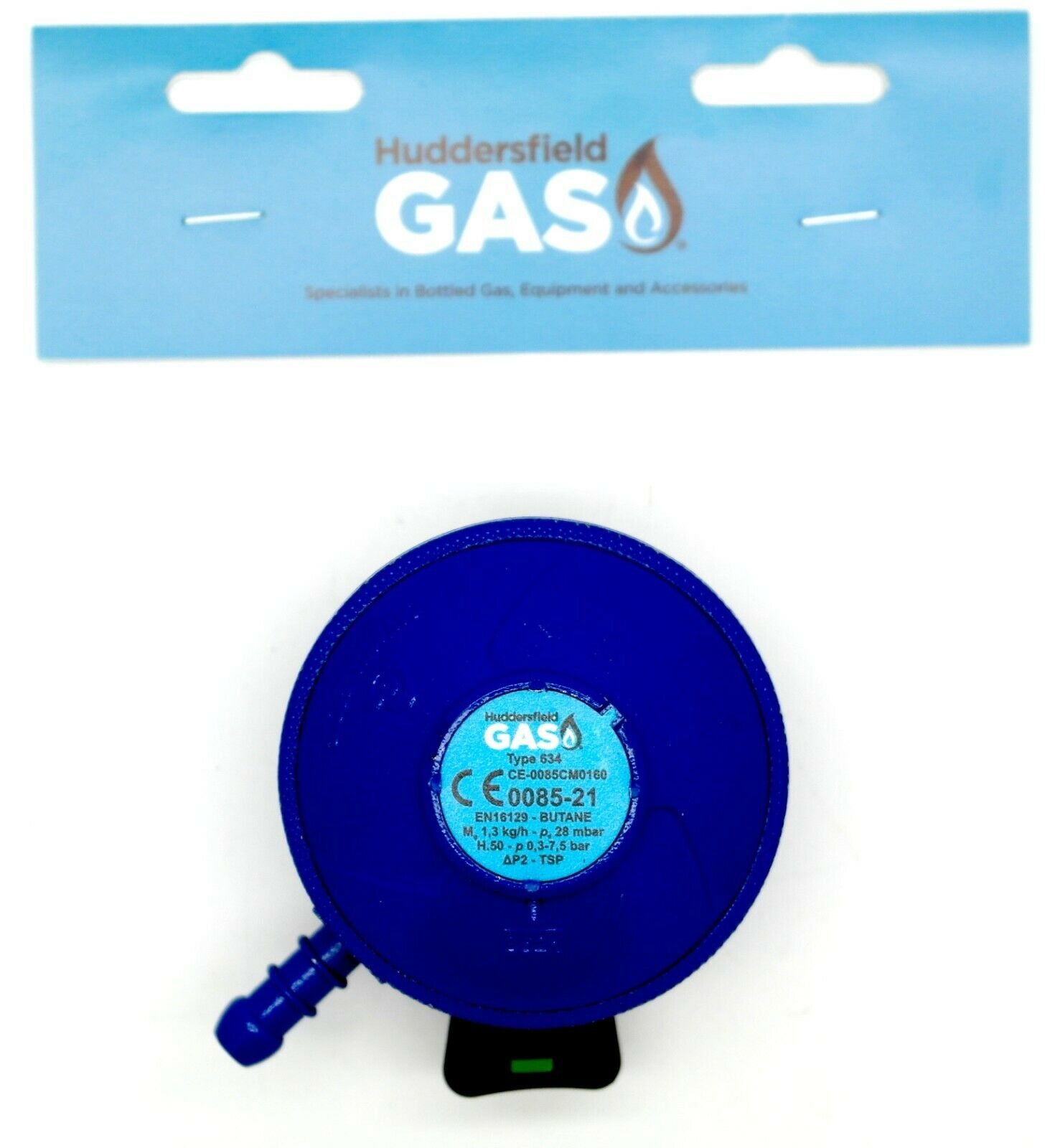 Huddersfield gas 28 mbar regulador de gas butano para cilindros de 21mm