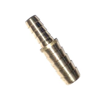 British Made 8mm to 6mm Brass Hose Repair Fitting Hose Connector
