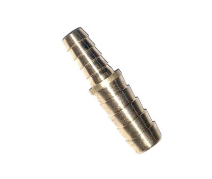 British Made 8mm to 6mm Brass Hose Repair Fitting Hose Connector